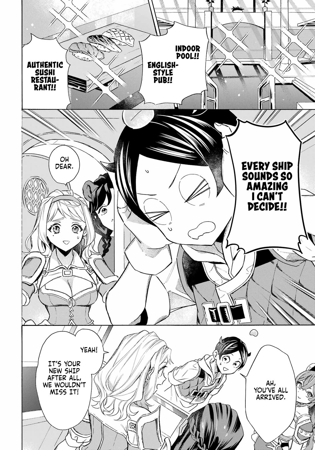 Mezase Gouka Kyakusen!! chapter 61 page 5