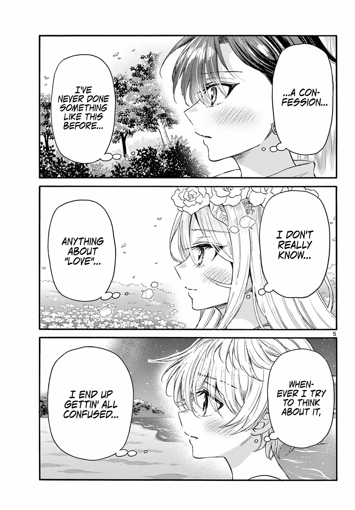 Mikadono Sanshimai wa Angai, Choroi chapter 101 page 5