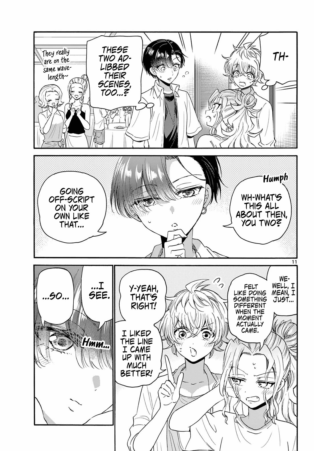 Mikadono Sanshimai wa Angai, Choroi chapter 102 page 11