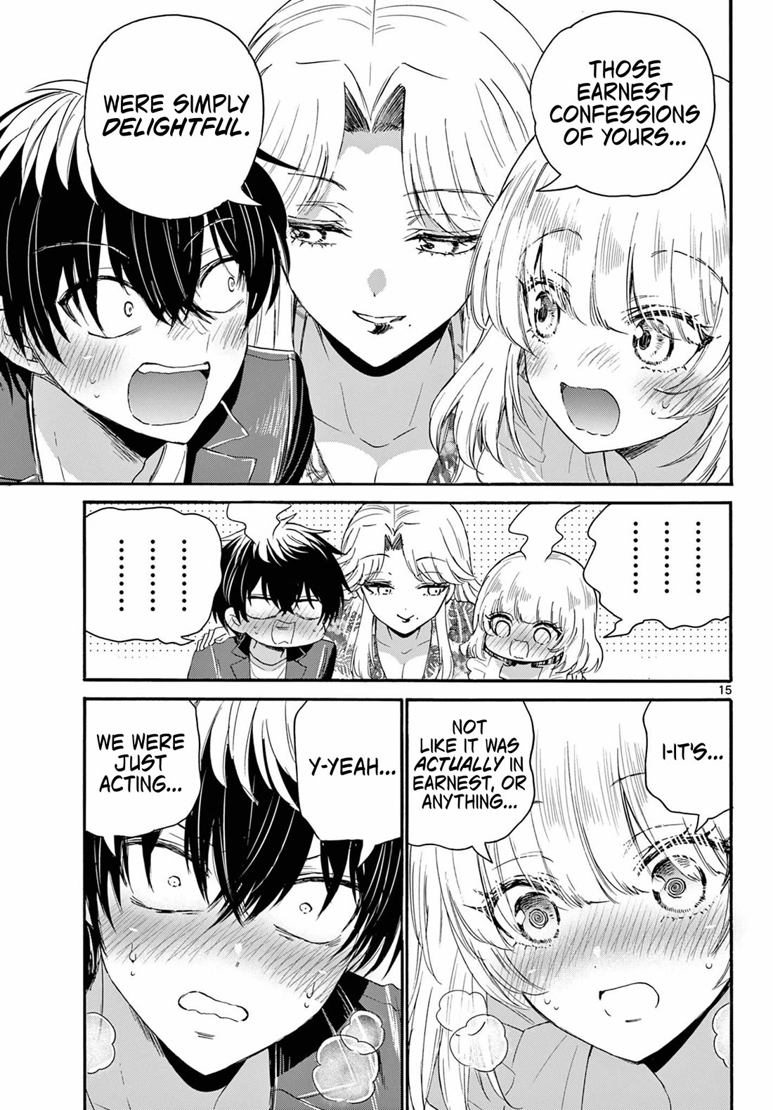 Mikadono Sanshimai wa Angai, Choroi chapter 102 page 15