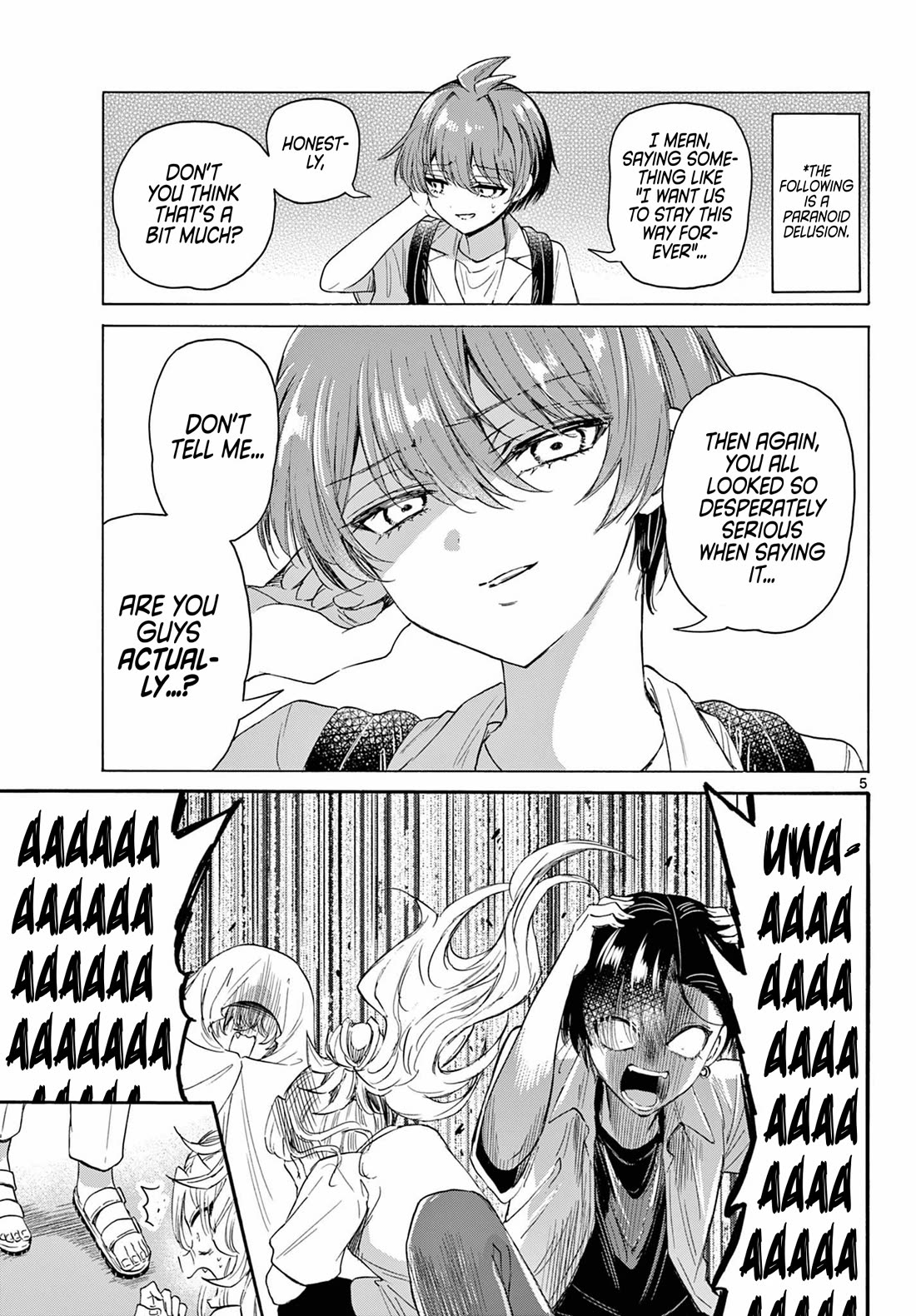 Mikadono Sanshimai wa Angai, Choroi chapter 103 page 5