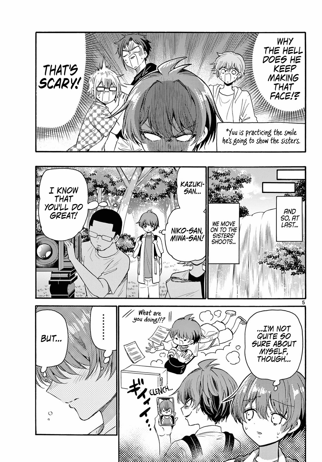 Mikadono Sanshimai wa Angai, Choroi chapter 104 page 5