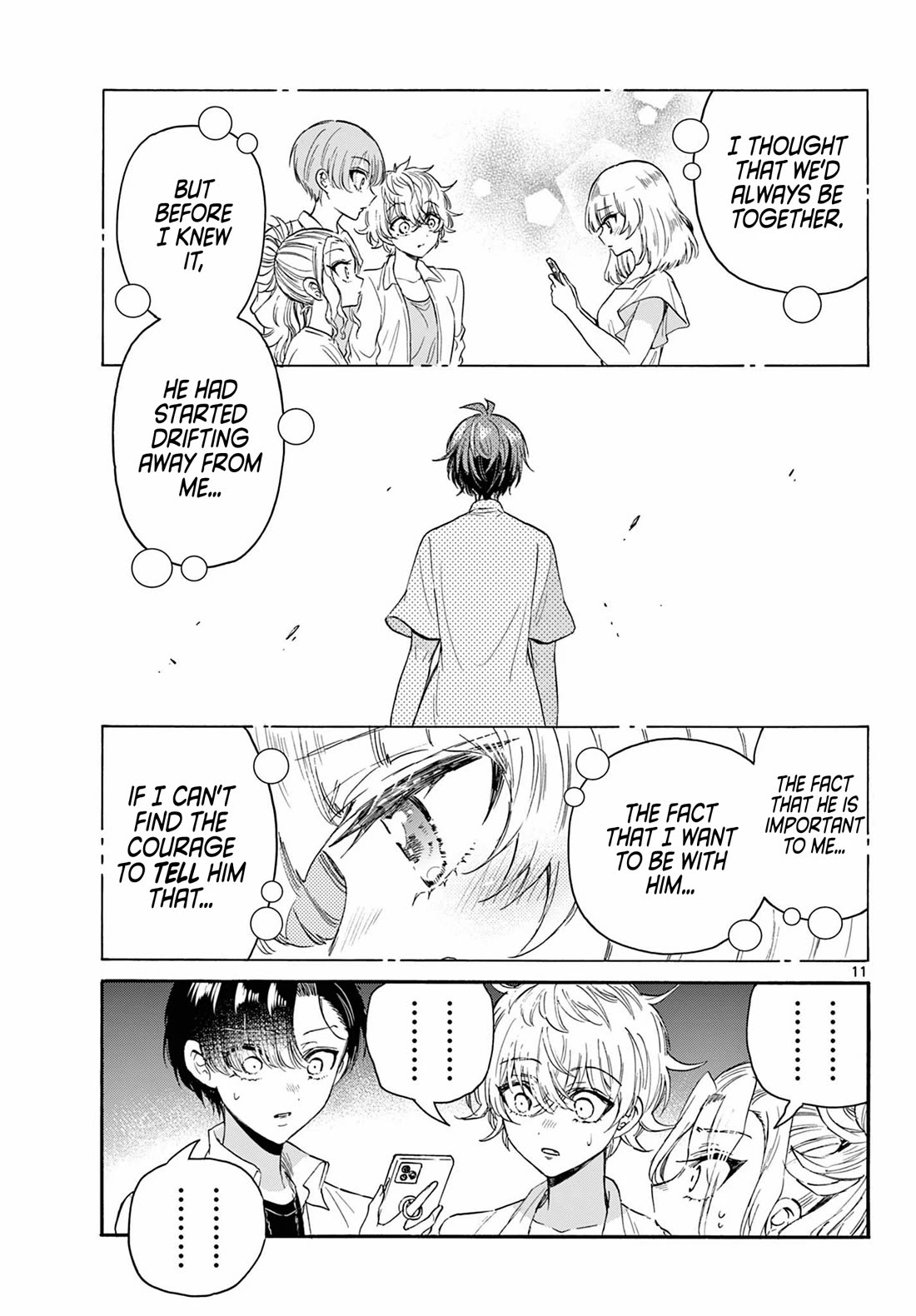 Mikadono Sanshimai wa Angai, Choroi chapter 106 page 11