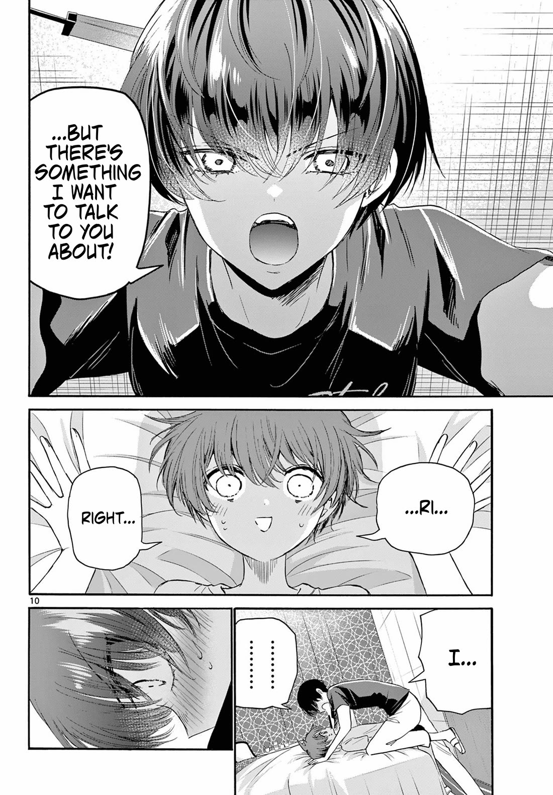 Mikadono Sanshimai wa Angai, Choroi chapter 107 page 10