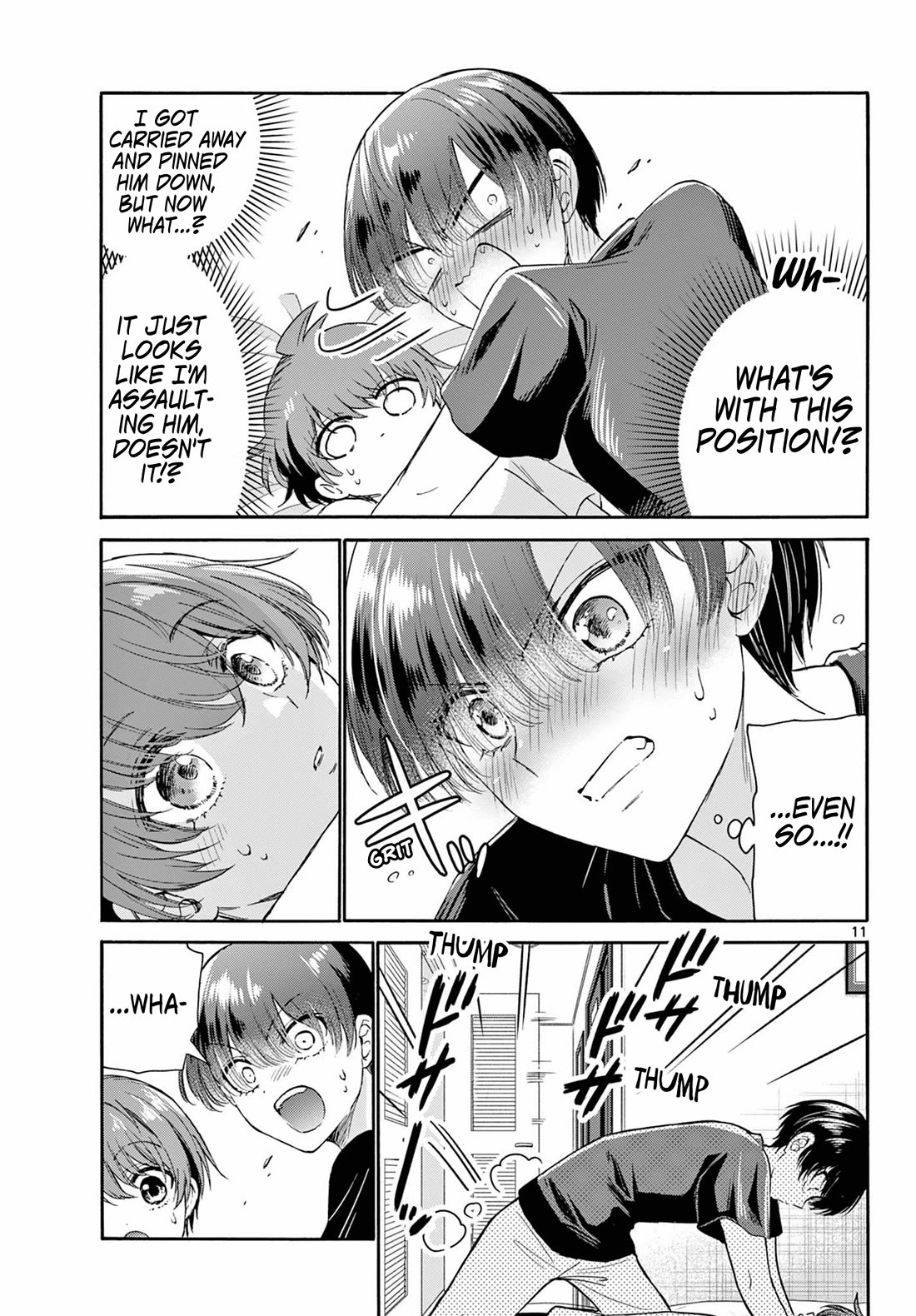 Mikadono Sanshimai wa Angai, Choroi chapter 107 page 11