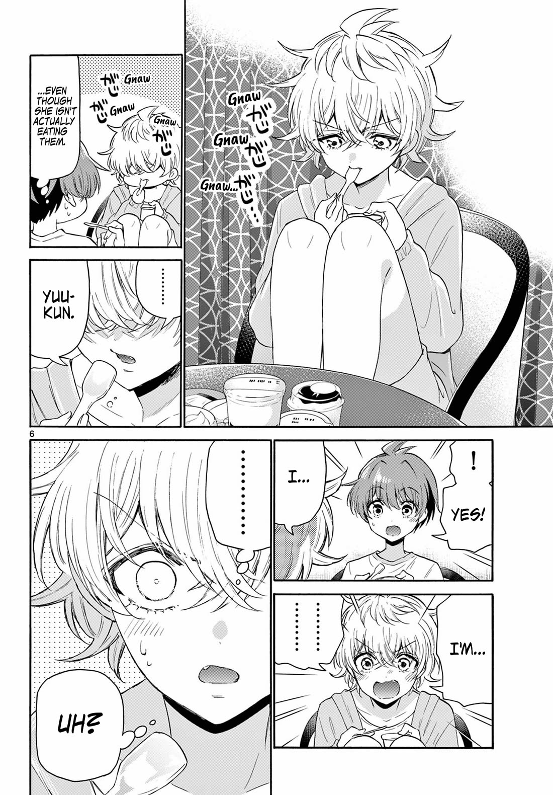 Mikadono Sanshimai wa Angai, Choroi chapter 107 page 6