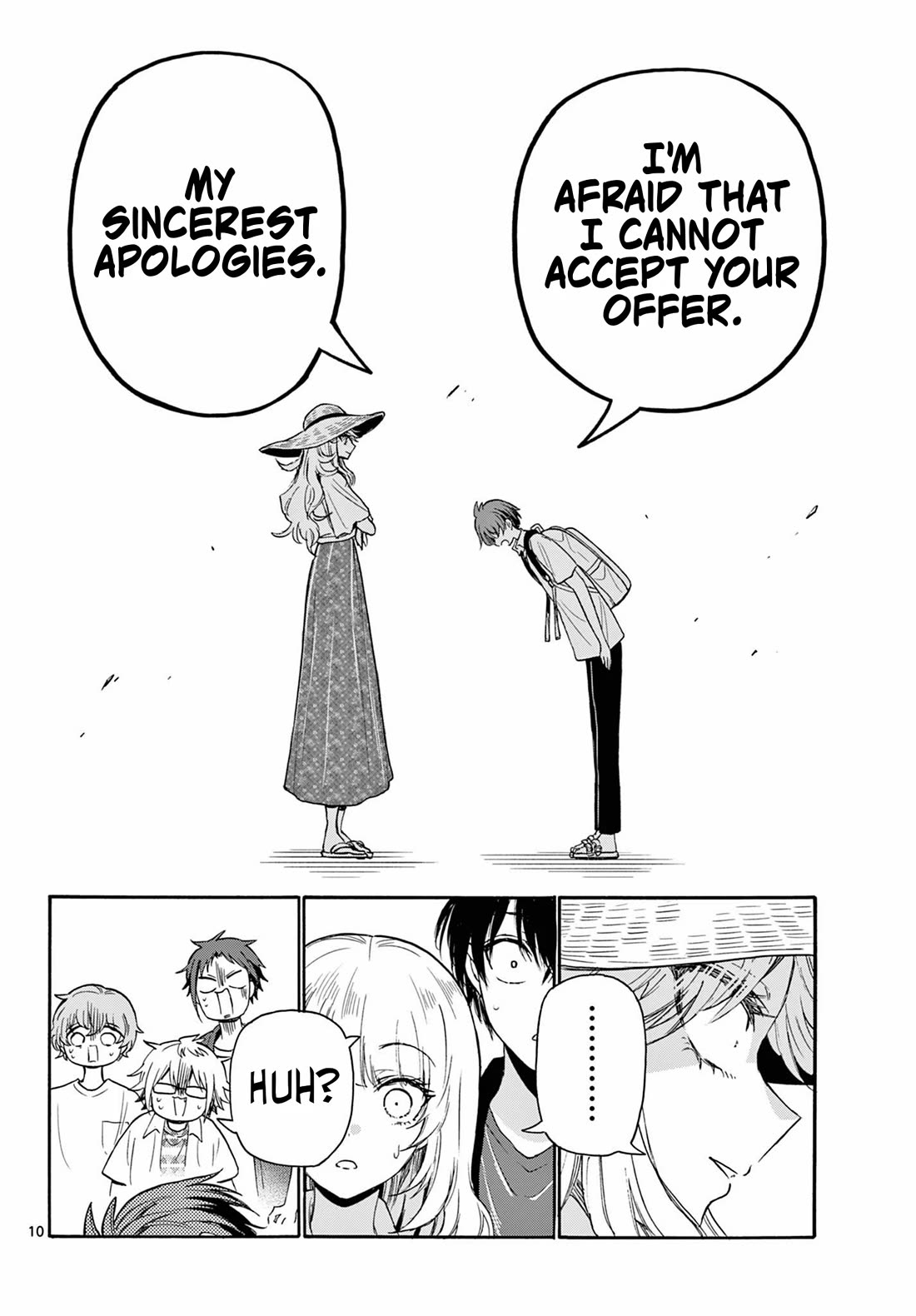 Mikadono Sanshimai wa Angai, Choroi chapter 108 page 10