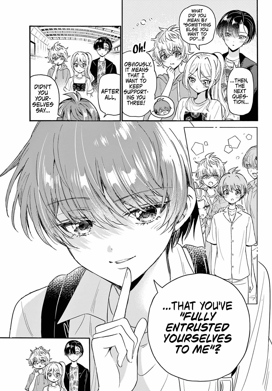 Mikadono Sanshimai wa Angai, Choroi chapter 108 page 15