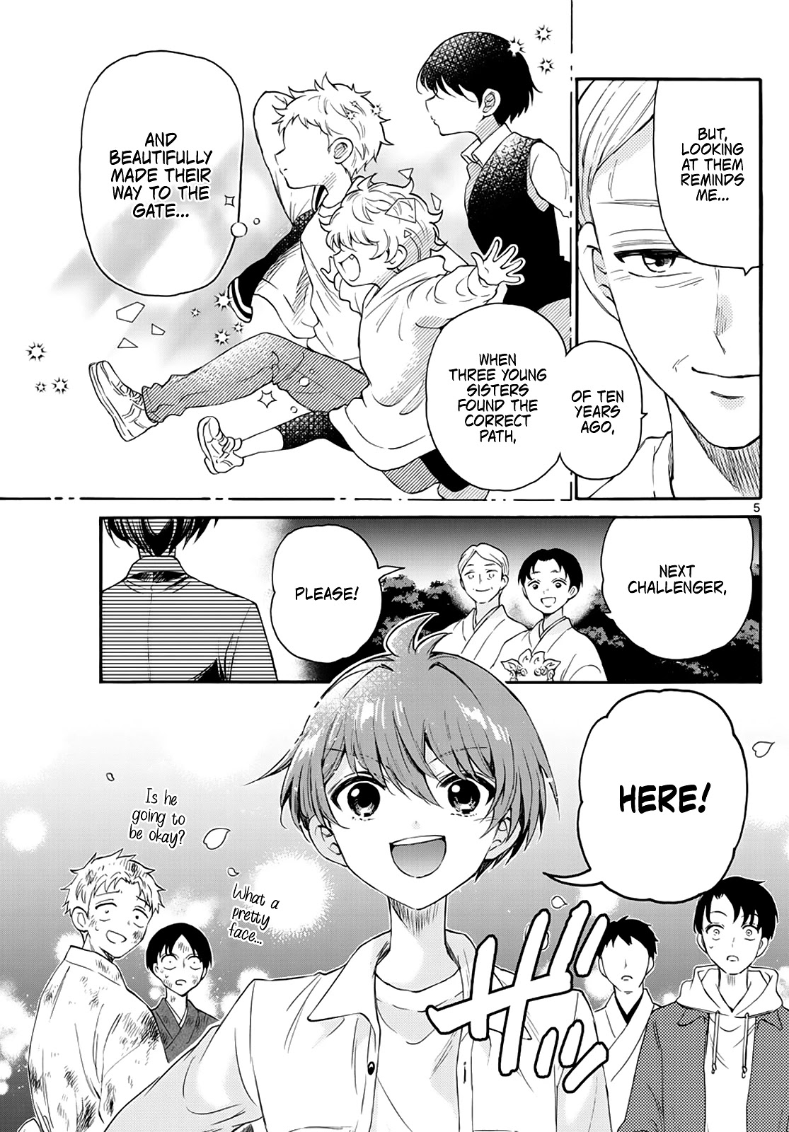 Mikadono Sanshimai wa Angai, Choroi chapter 11 page 5