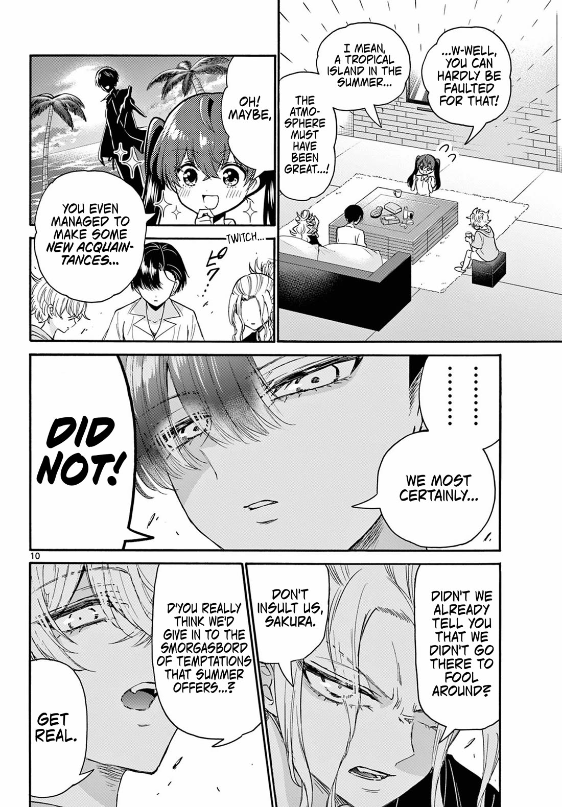 Mikadono Sanshimai wa Angai, Choroi chapter 110 page 10