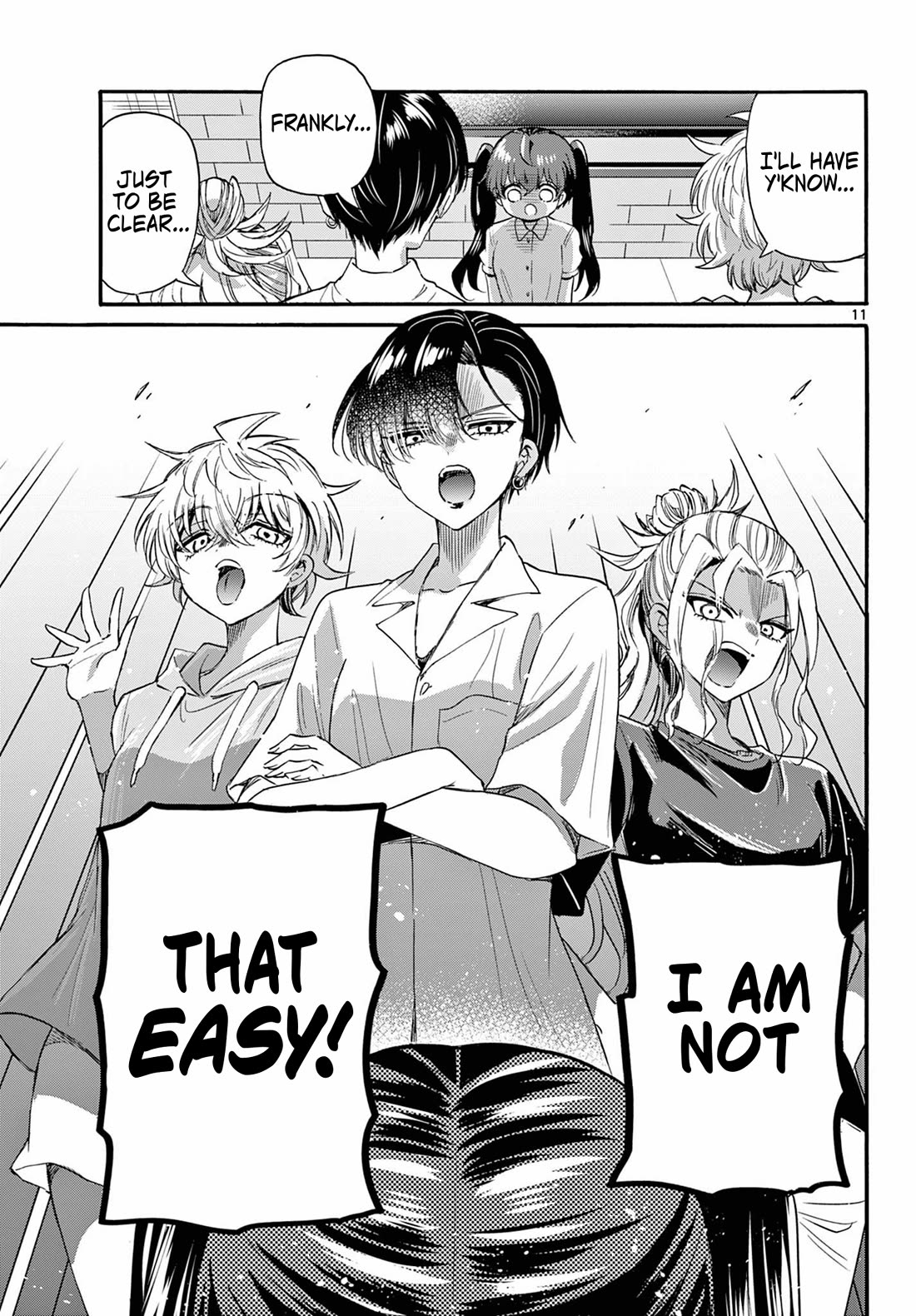 Mikadono Sanshimai wa Angai, Choroi chapter 110 page 11
