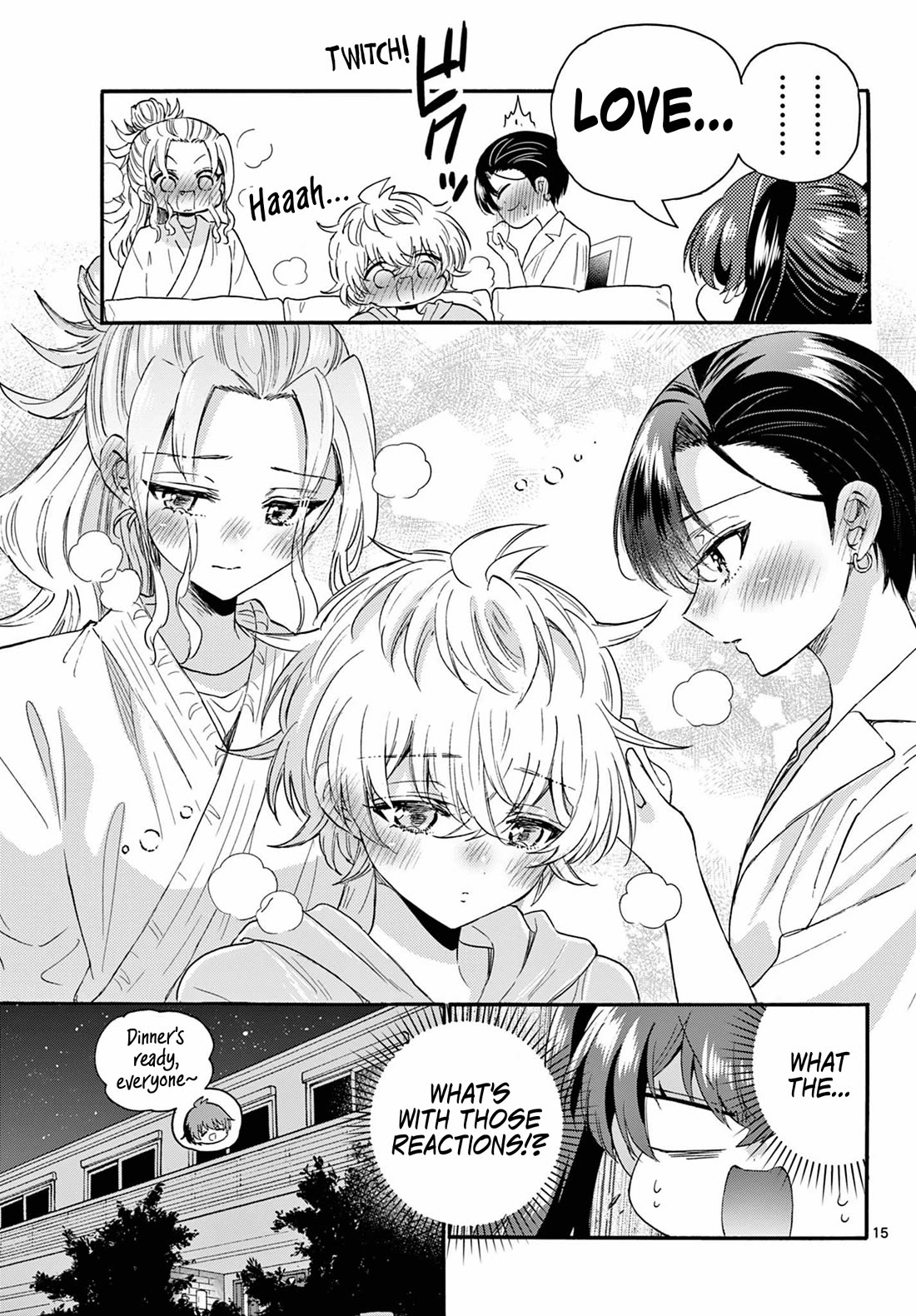 Mikadono Sanshimai wa Angai, Choroi chapter 110 page 15