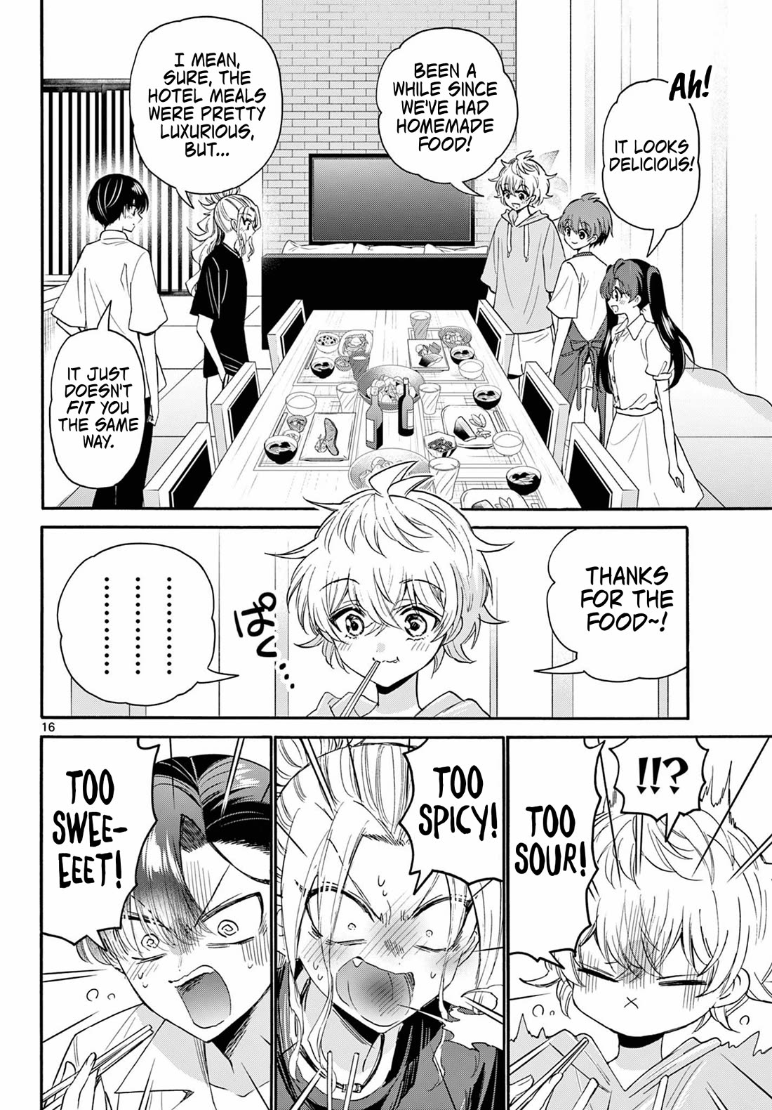 Mikadono Sanshimai wa Angai, Choroi chapter 110 page 16