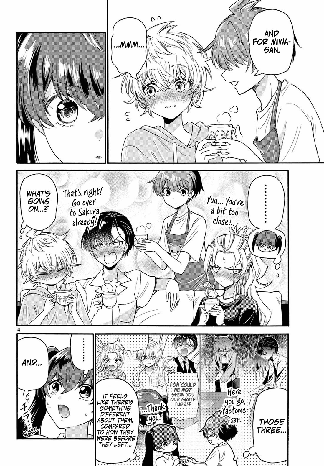 Mikadono Sanshimai wa Angai, Choroi chapter 110 page 4
