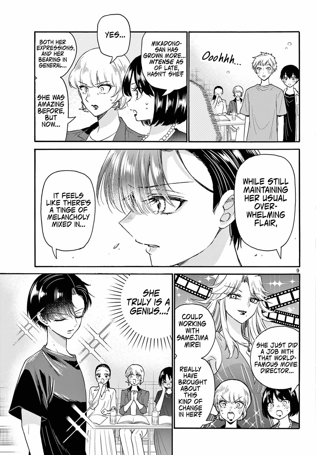 Mikadono Sanshimai wa Angai, Choroi chapter 111 page 8