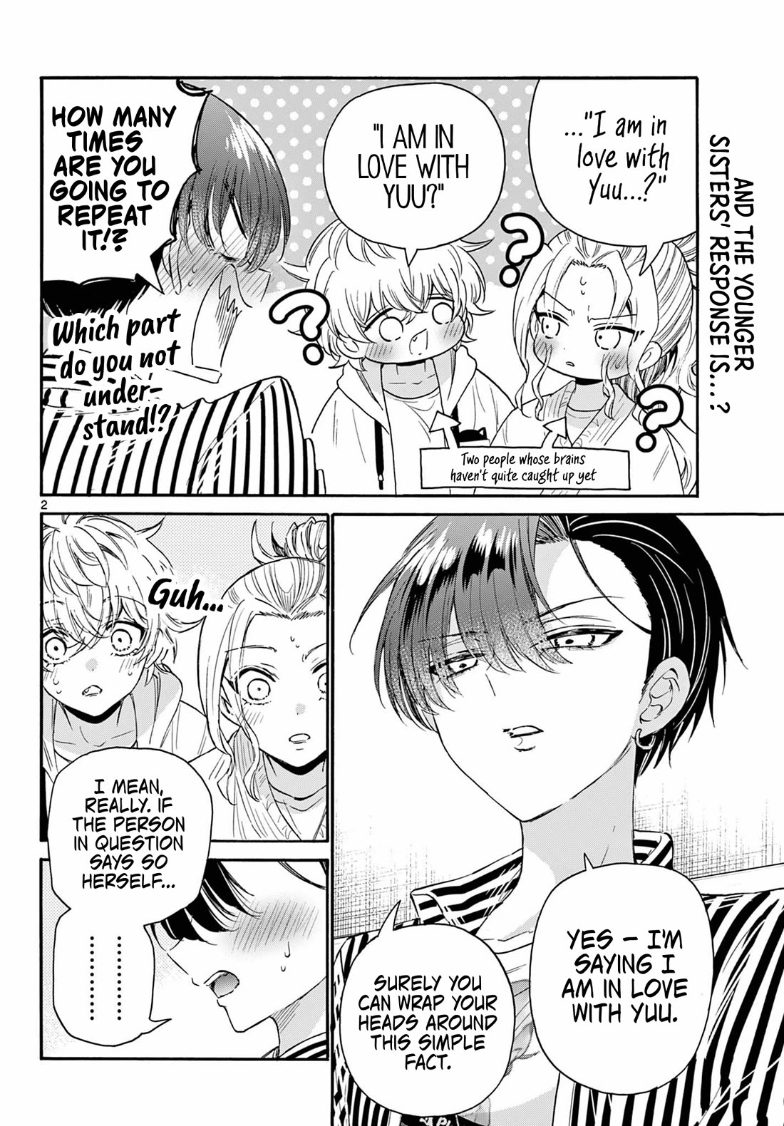 Mikadono Sanshimai wa Angai, Choroi chapter 113 page 2