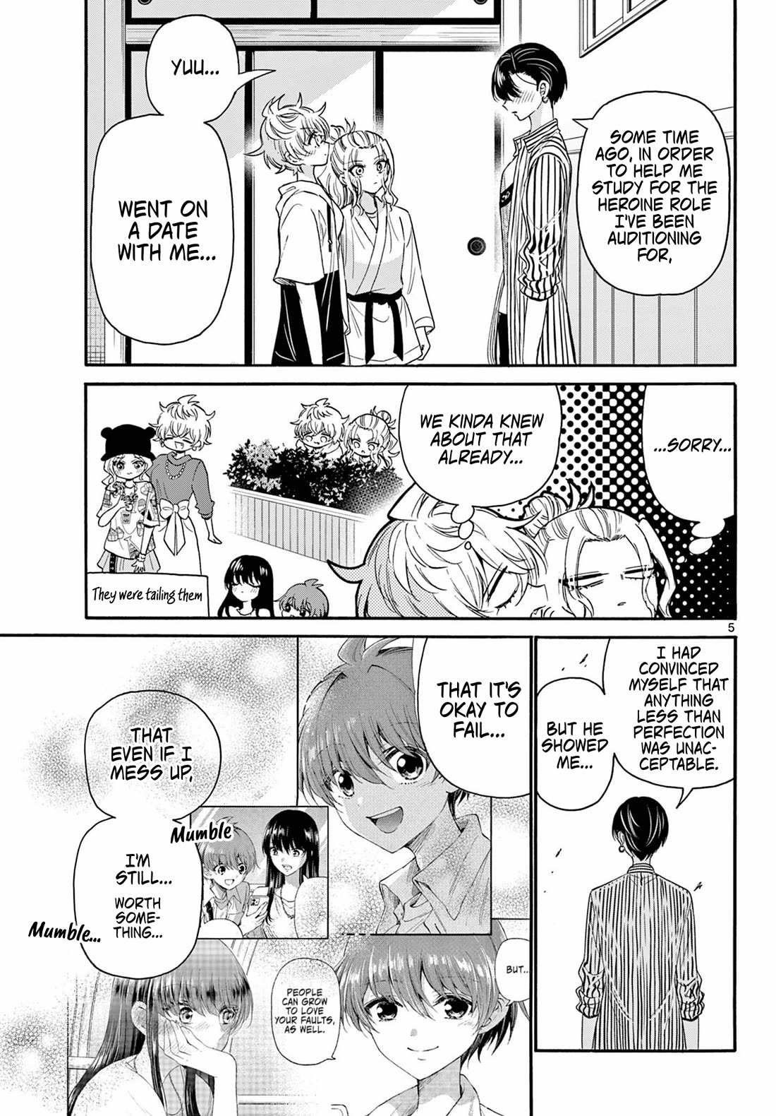 Mikadono Sanshimai wa Angai, Choroi chapter 113 page 5