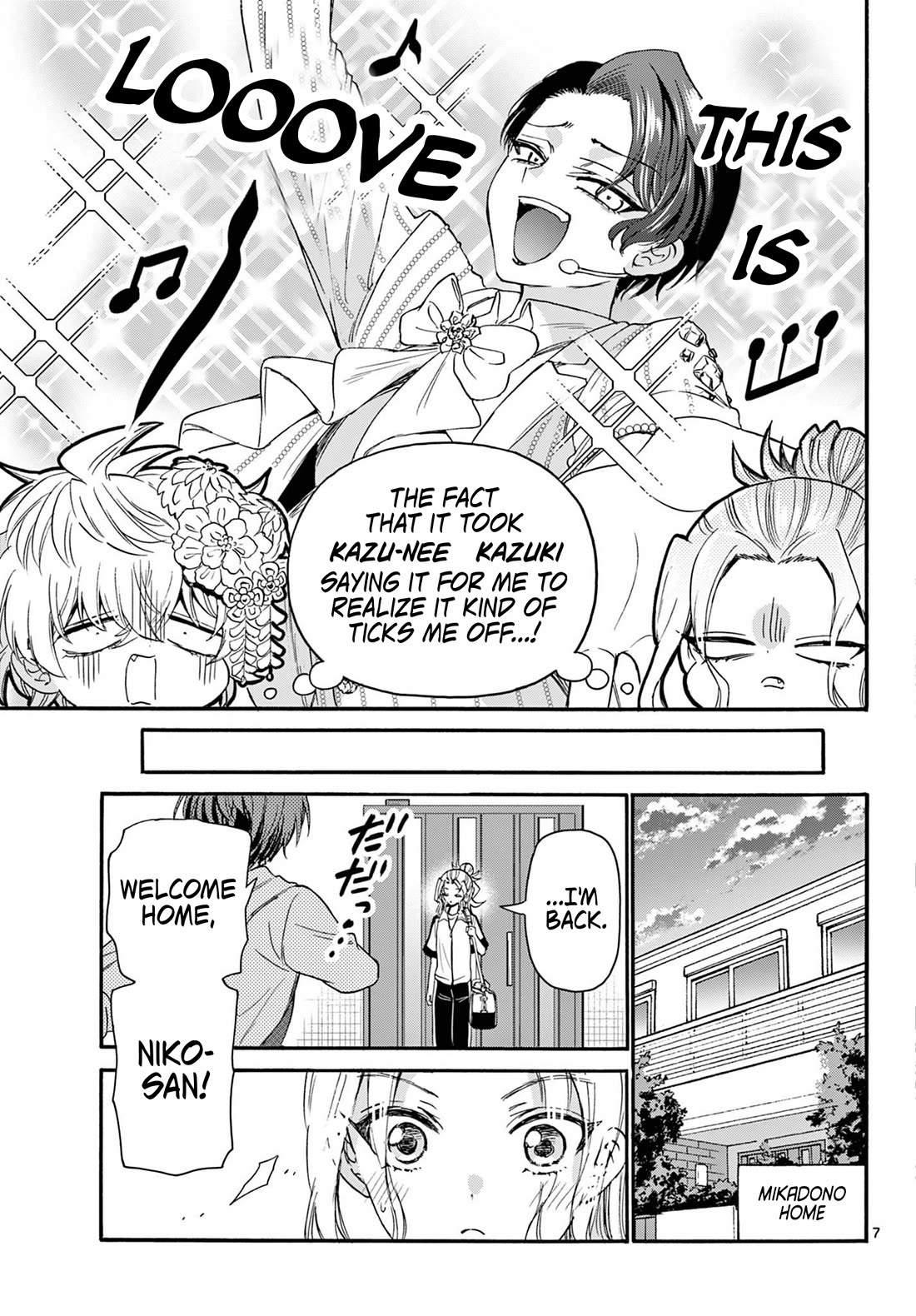 Mikadono Sanshimai wa Angai, Choroi chapter 114 page 6