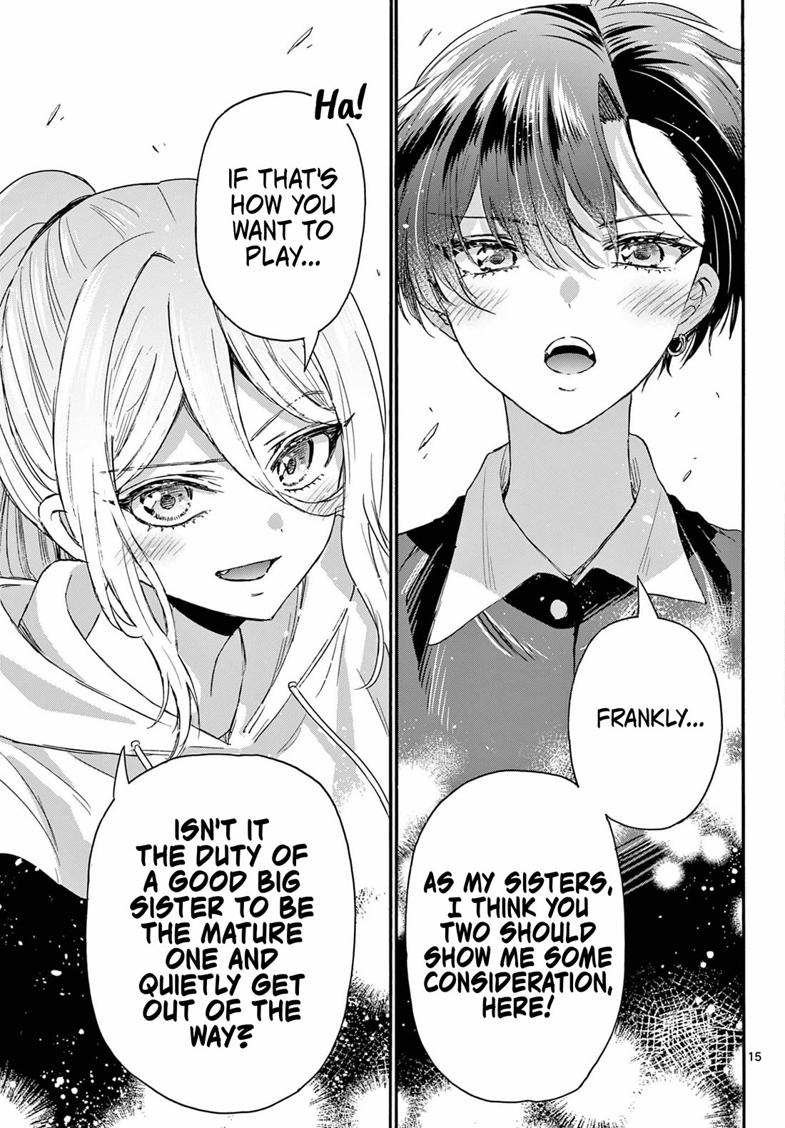 Mikadono Sanshimai wa Angai, Choroi chapter 115 page 15