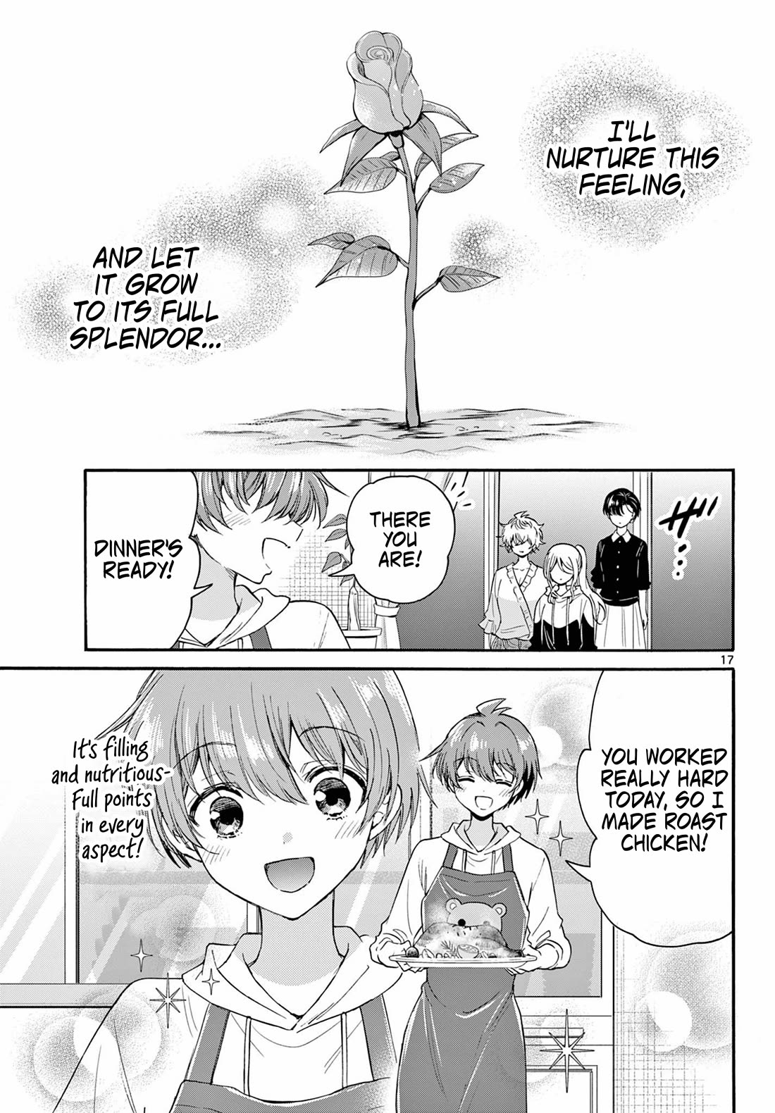 Mikadono Sanshimai wa Angai, Choroi chapter 115 page 17