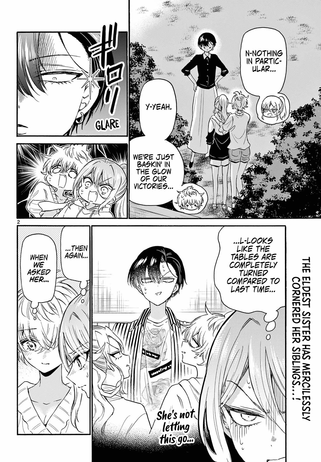 Mikadono Sanshimai wa Angai, Choroi chapter 115 page 2