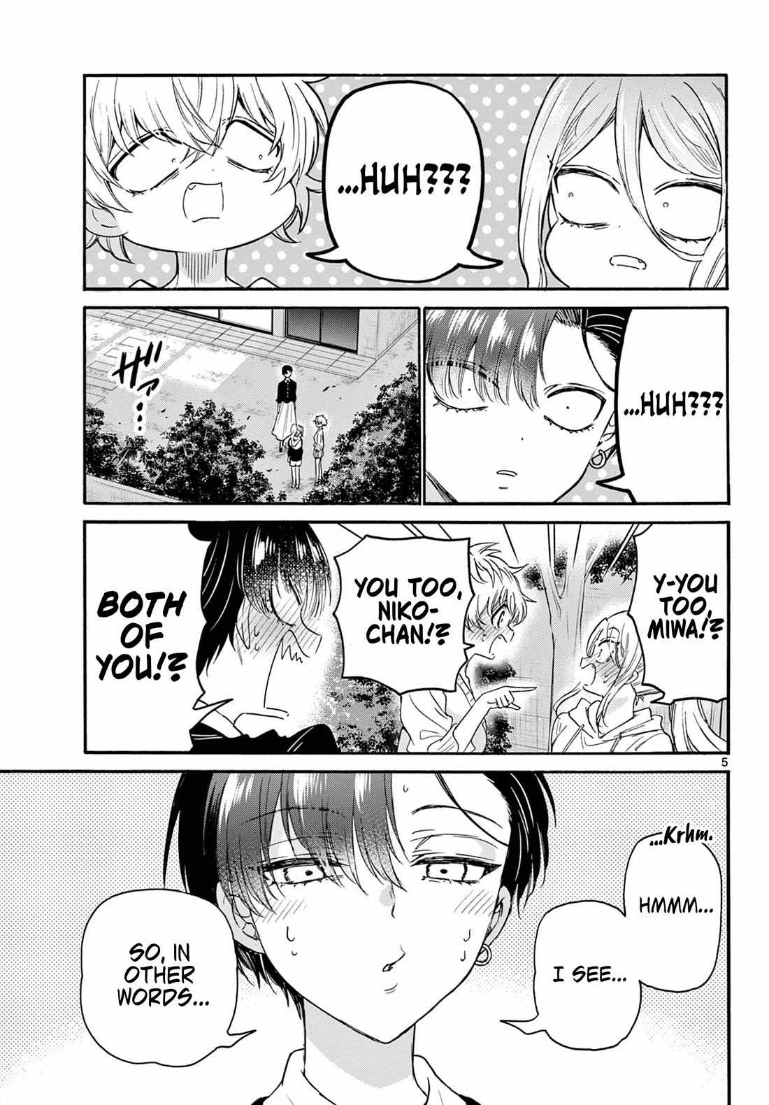 Mikadono Sanshimai wa Angai, Choroi chapter 115 page 5