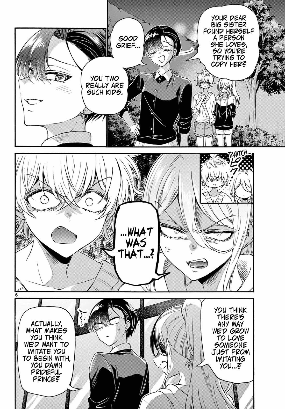 Mikadono Sanshimai wa Angai, Choroi chapter 115 page 6