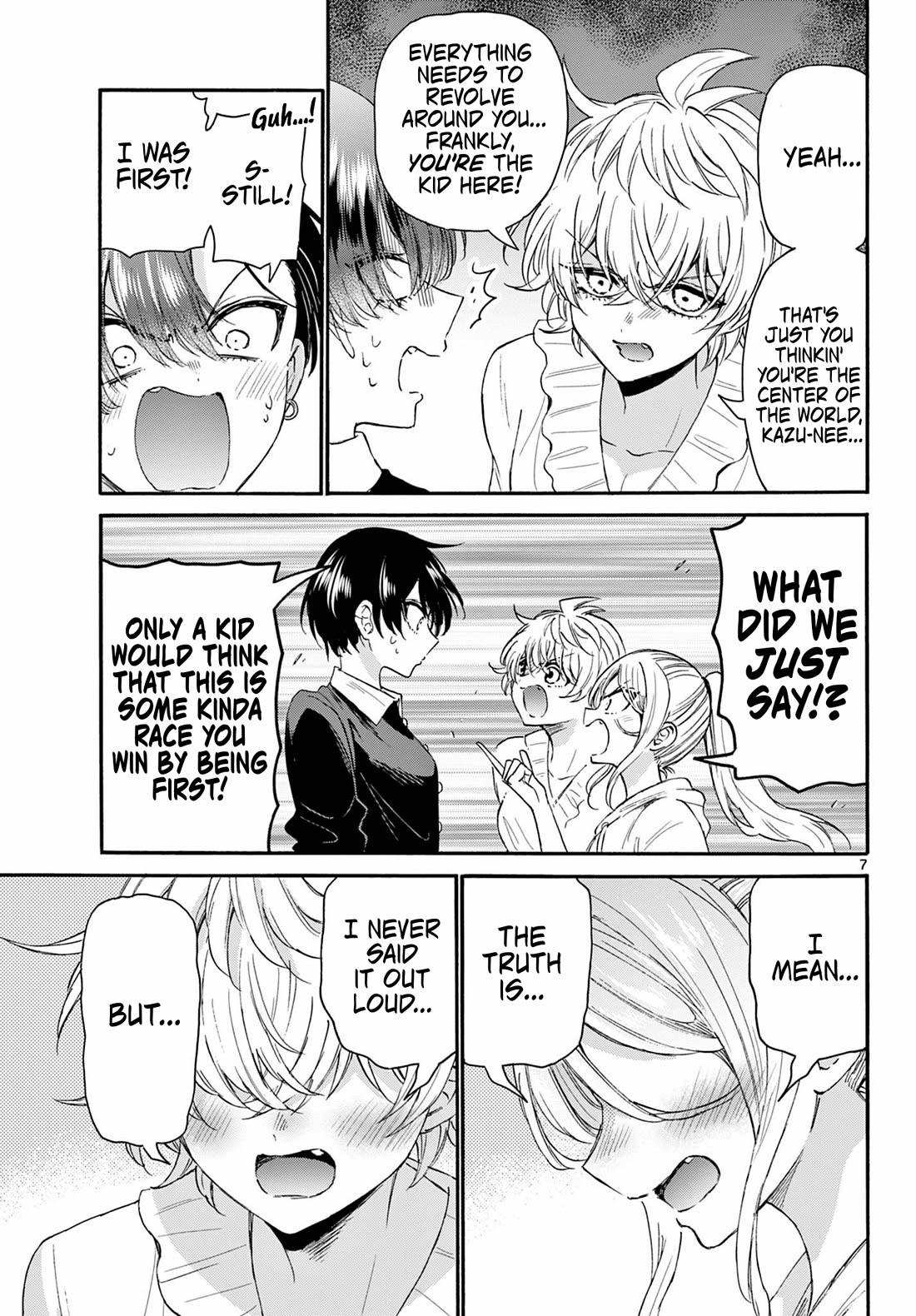 Mikadono Sanshimai wa Angai, Choroi chapter 115 page 7