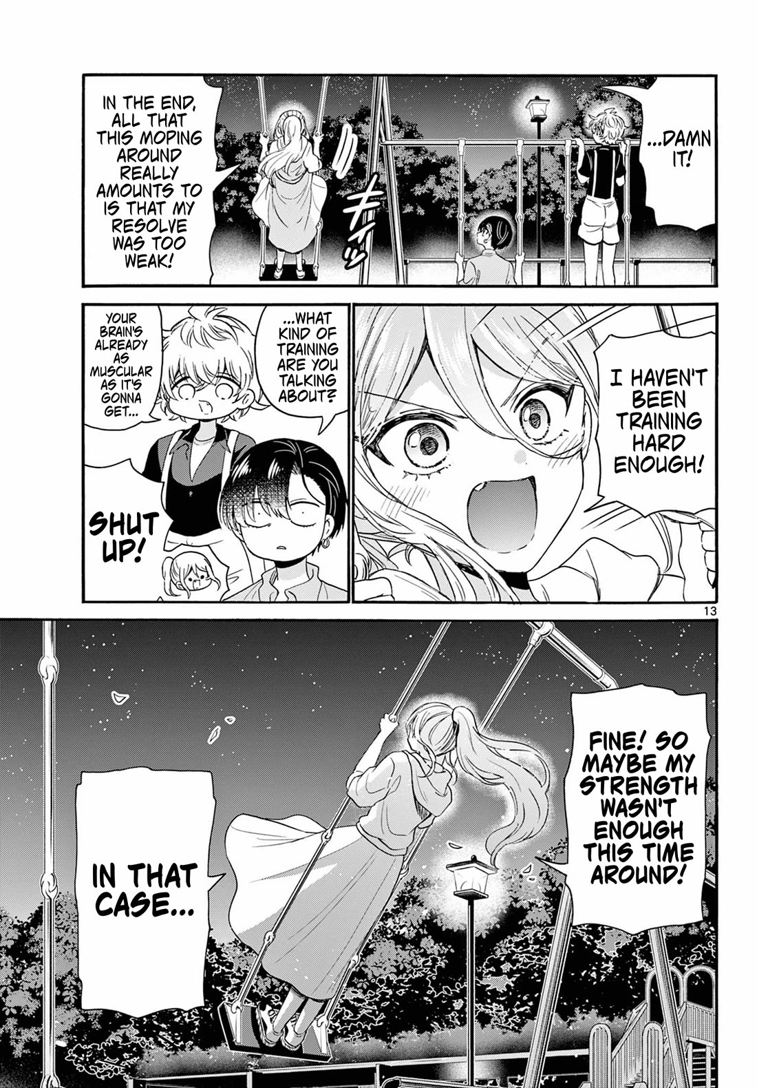 Mikadono Sanshimai wa Angai, Choroi chapter 117 page 13