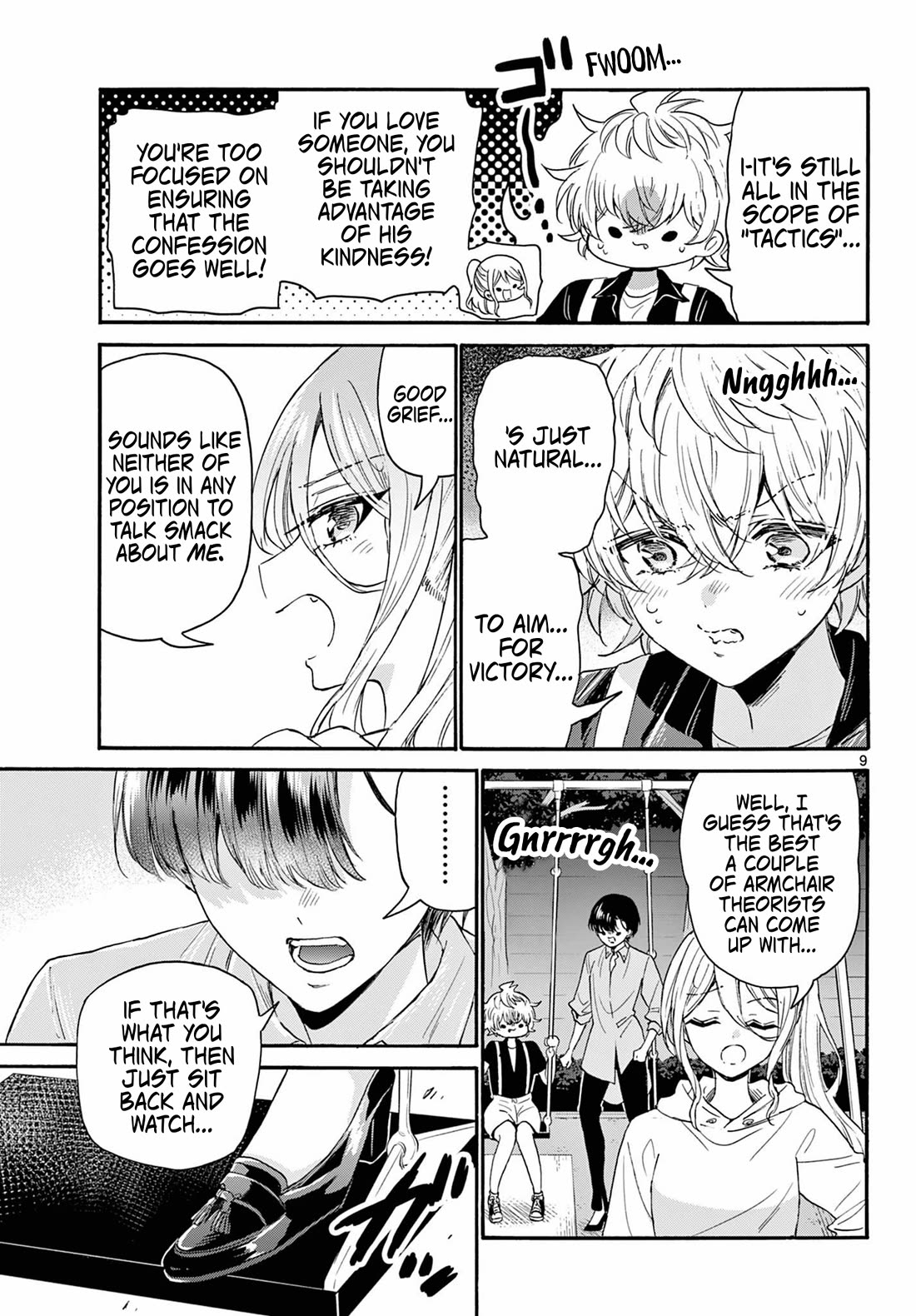 Mikadono Sanshimai wa Angai, Choroi chapter 118 page 9