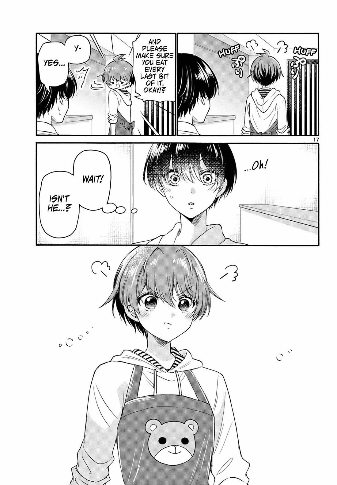 Mikadono Sanshimai wa Angai, Choroi chapter 119 page 17