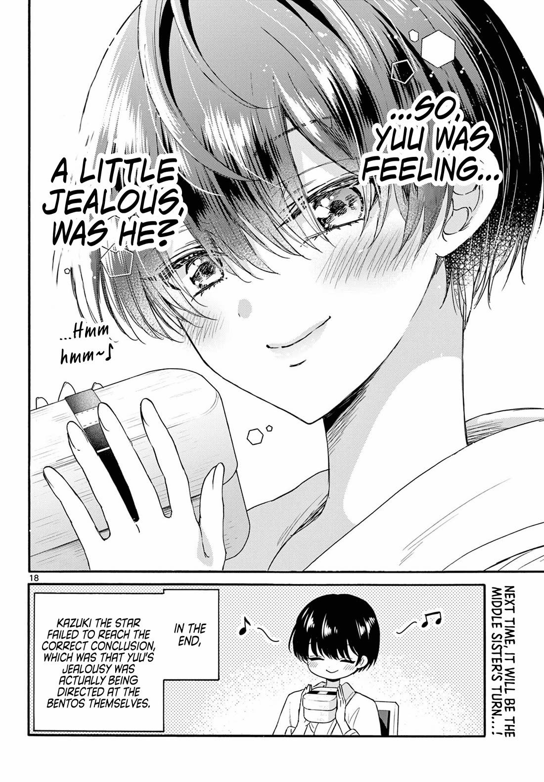 Mikadono Sanshimai wa Angai, Choroi chapter 119 page 18