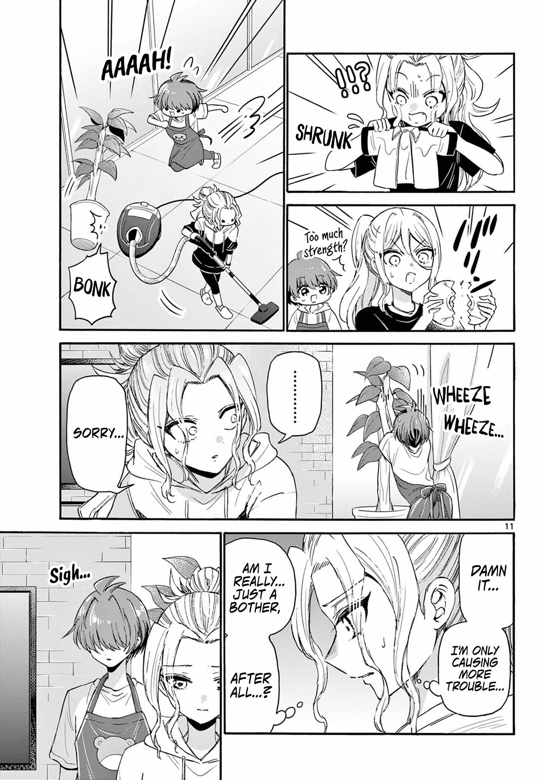 Mikadono Sanshimai wa Angai, Choroi chapter 120 page 11