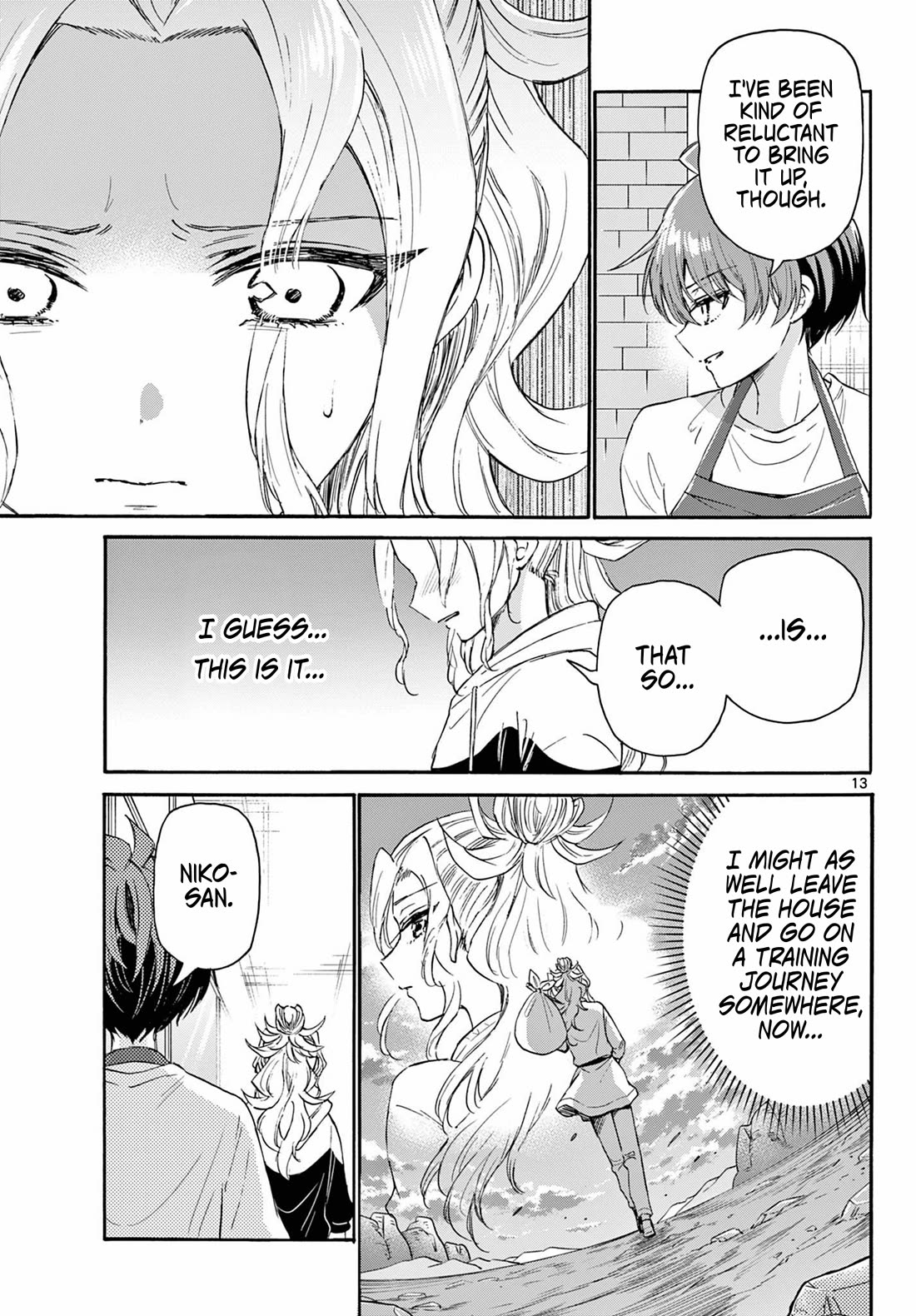 Mikadono Sanshimai wa Angai, Choroi chapter 120 page 13