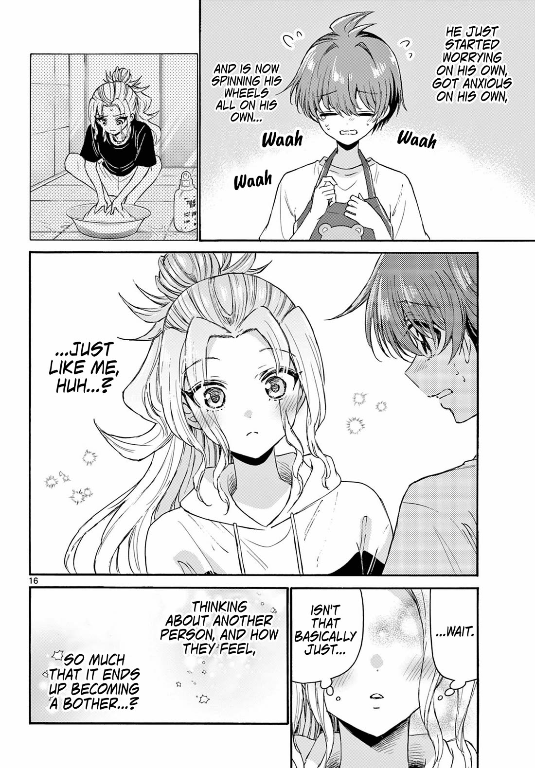 Mikadono Sanshimai wa Angai, Choroi chapter 120 page 16