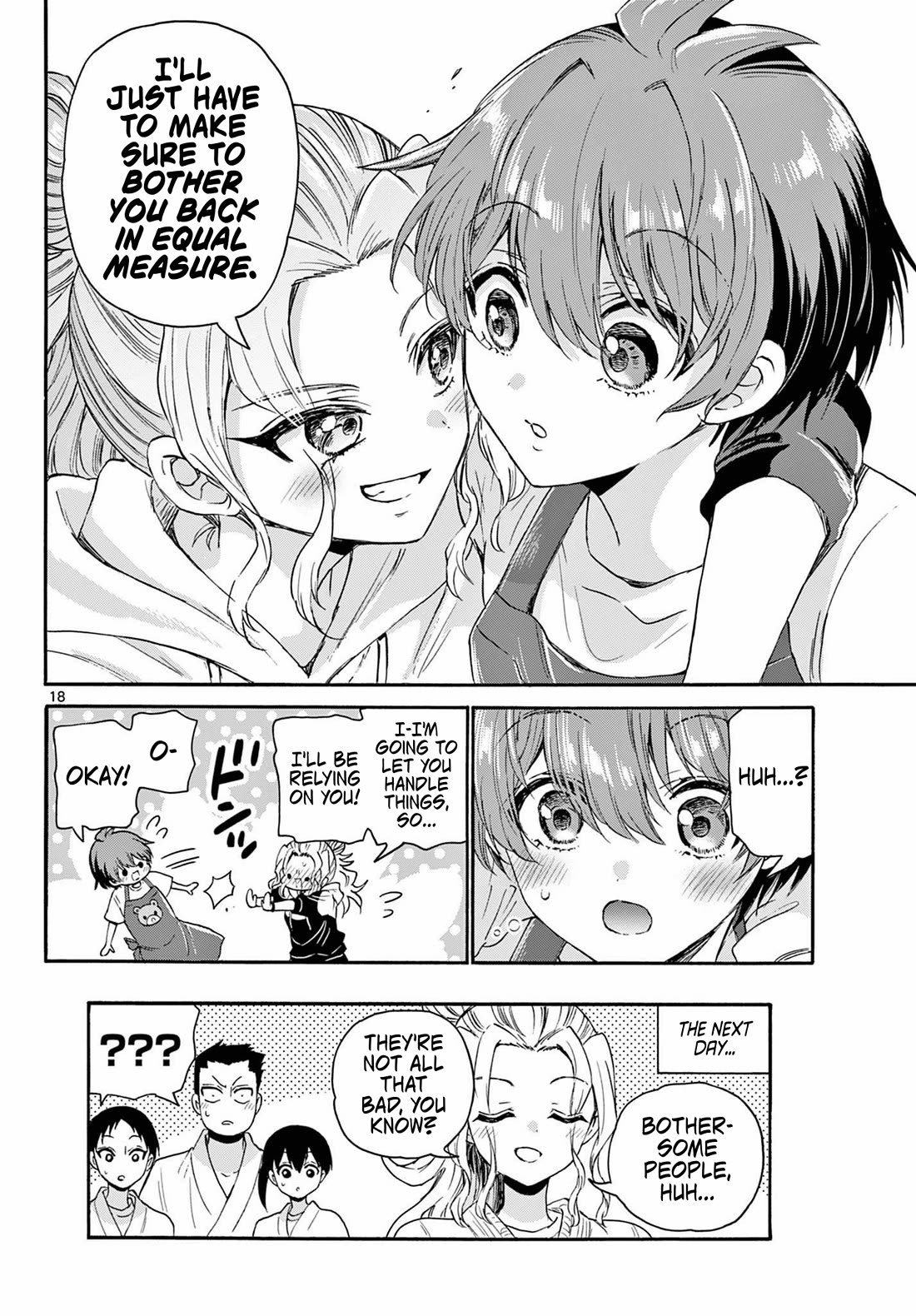 Mikadono Sanshimai wa Angai, Choroi chapter 120 page 18