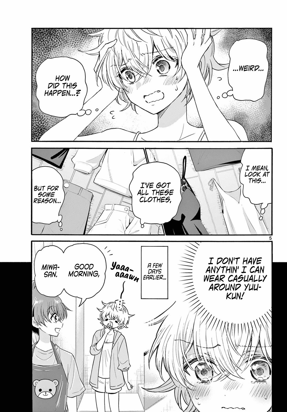 Mikadono Sanshimai wa Angai, Choroi chapter 121 page 4