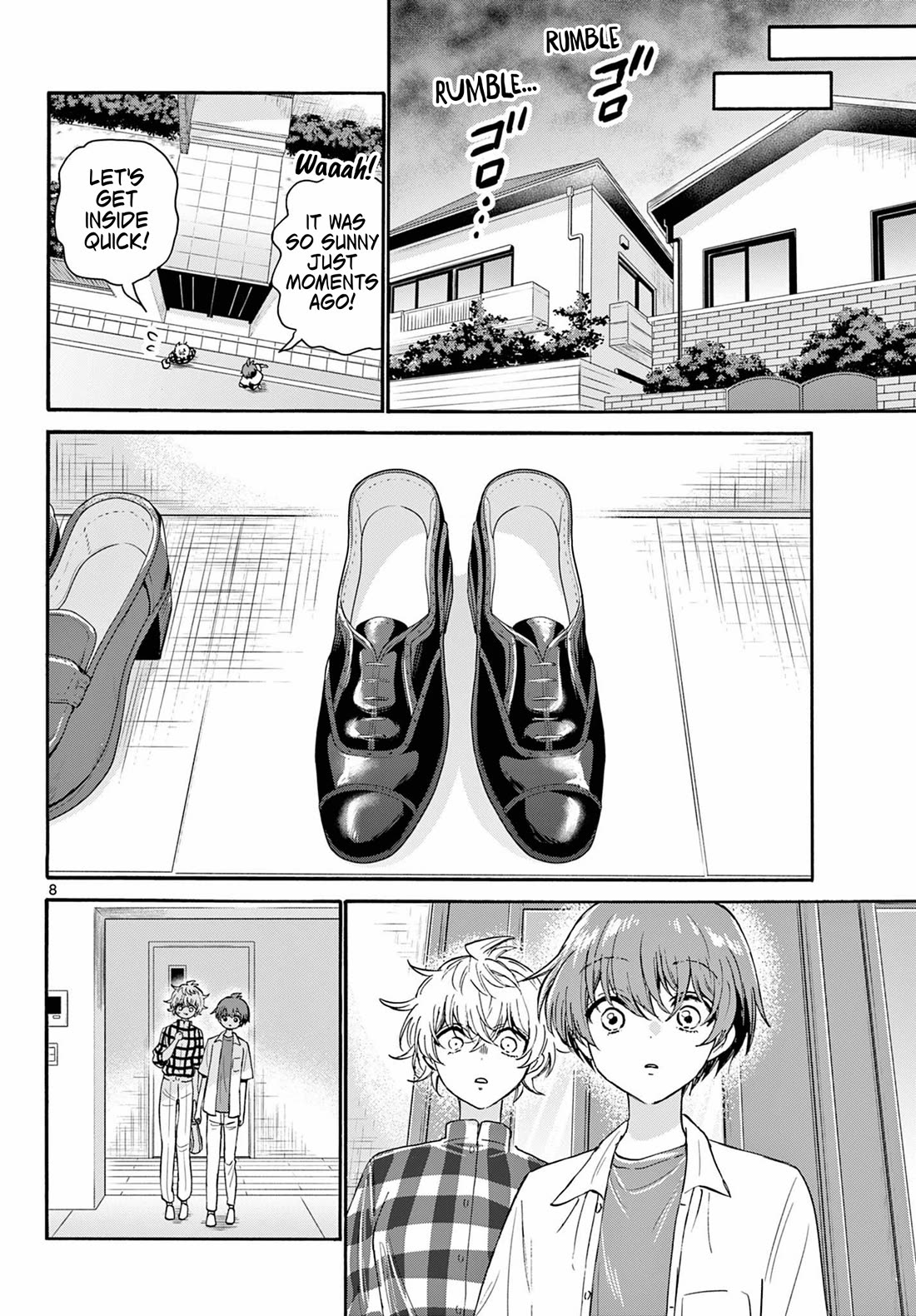 Mikadono Sanshimai wa Angai, Choroi chapter 122 page 8