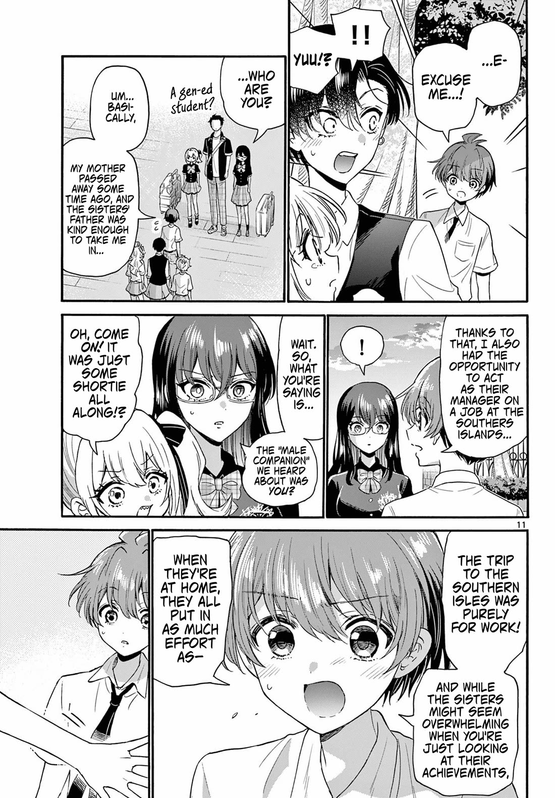 Mikadono Sanshimai wa Angai, Choroi chapter 125 page 10