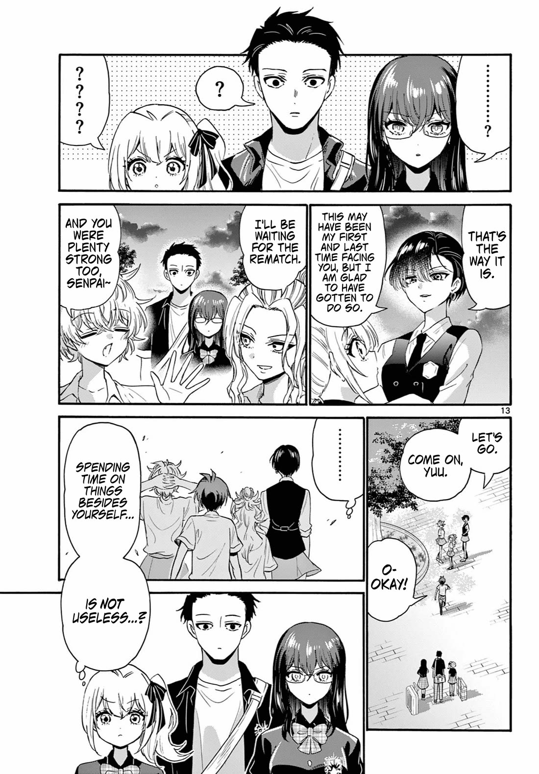 Mikadono Sanshimai wa Angai, Choroi chapter 125 page 12