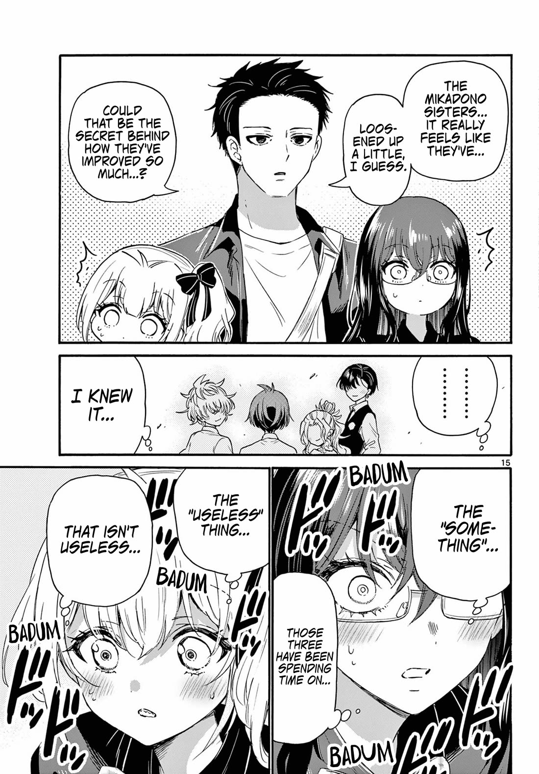 Mikadono Sanshimai wa Angai, Choroi chapter 125 page 14