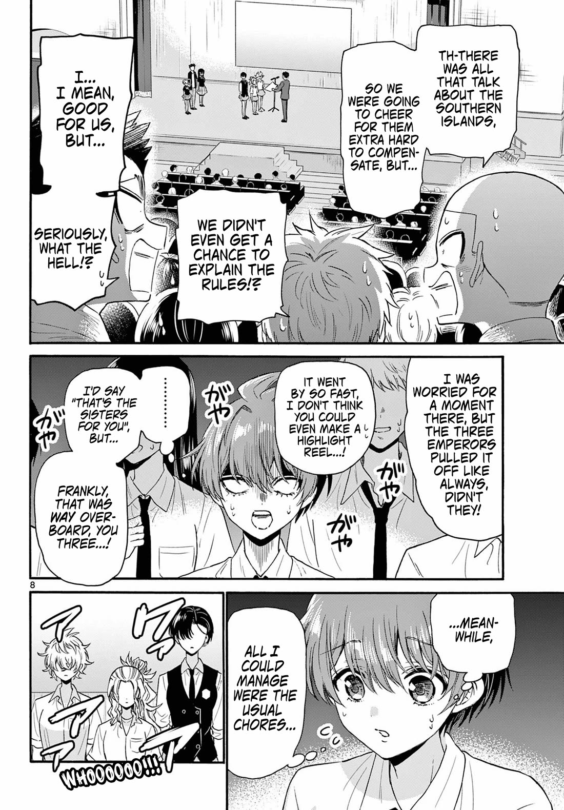 Mikadono Sanshimai wa Angai, Choroi chapter 125 page 7