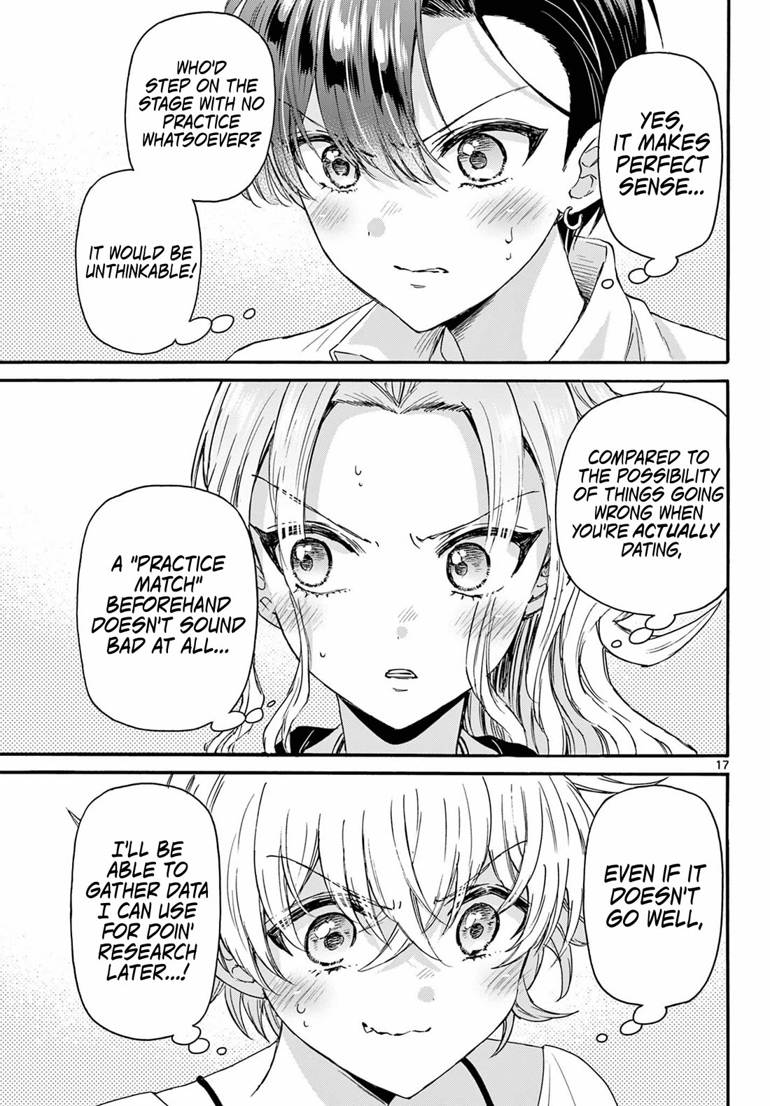 Mikadono Sanshimai wa Angai, Choroi chapter 126 page 17