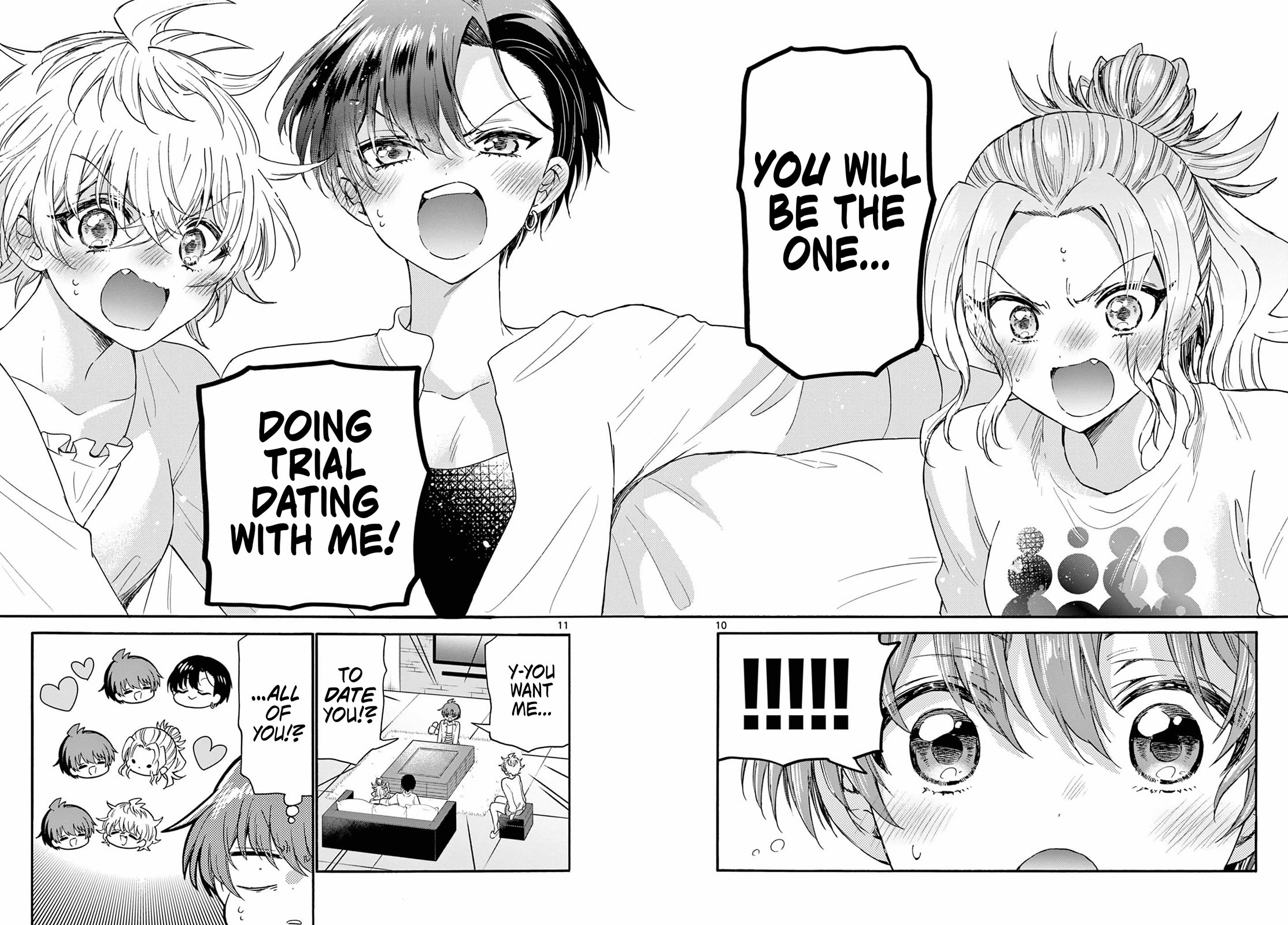 Mikadono Sanshimai wa Angai, Choroi chapter 127 page 10