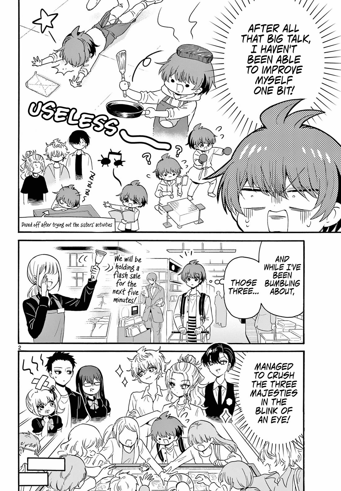 Mikadono Sanshimai wa Angai, Choroi chapter 127 page 2