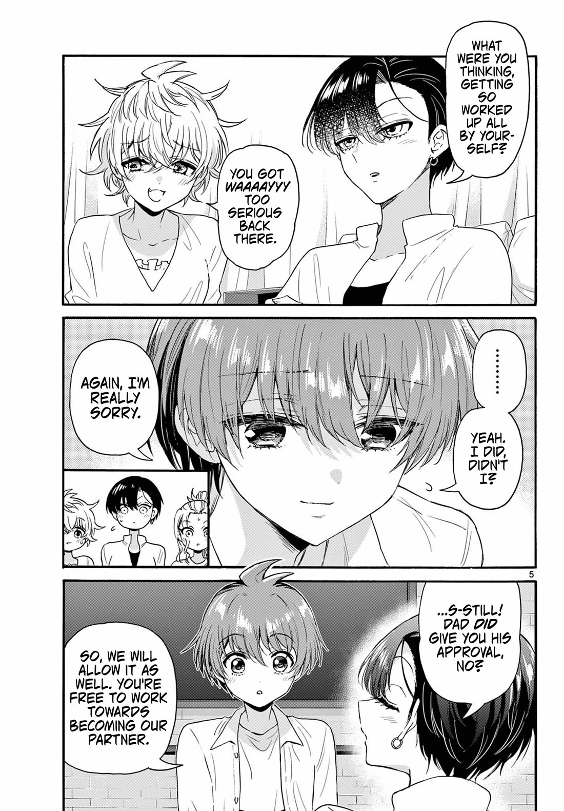 Mikadono Sanshimai wa Angai, Choroi chapter 127 page 5