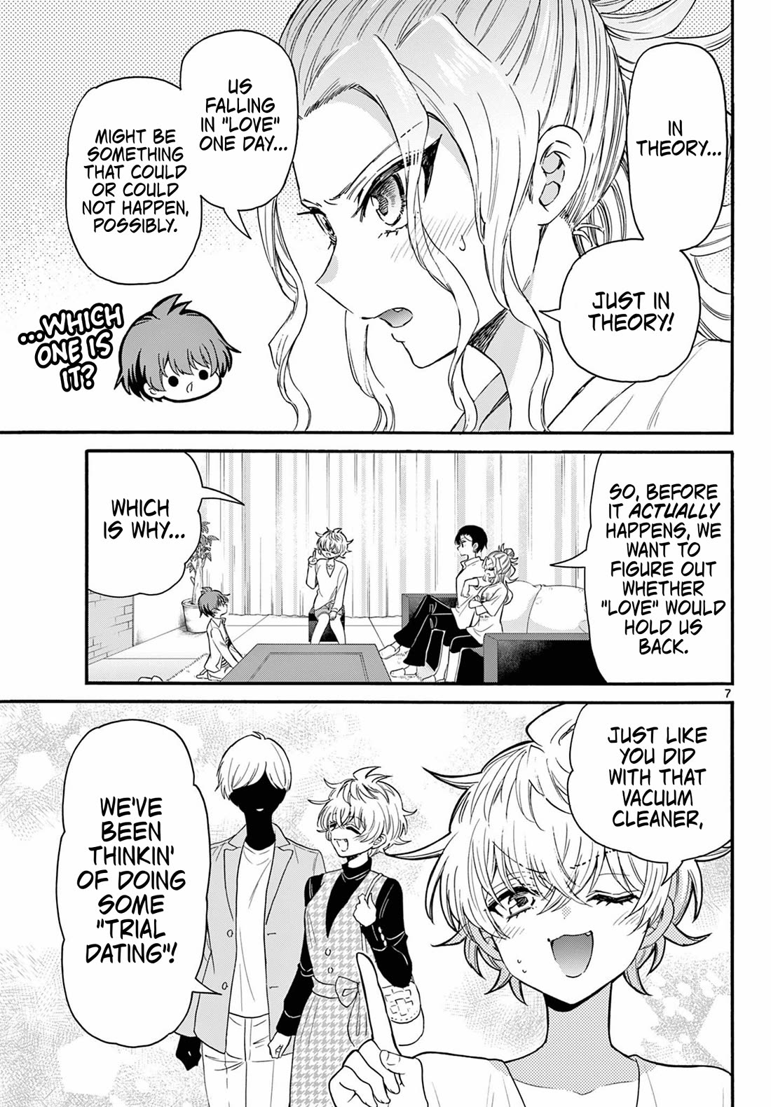 Mikadono Sanshimai wa Angai, Choroi chapter 127 page 7