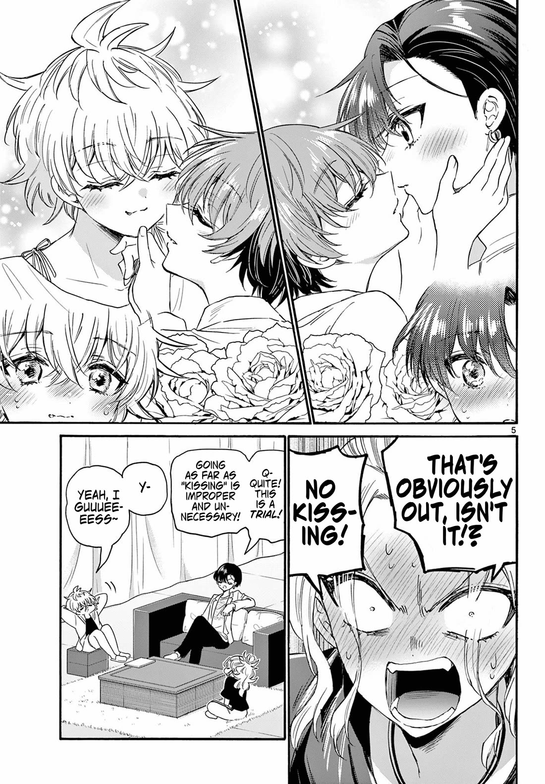 Mikadono Sanshimai wa Angai, Choroi chapter 128 page 5