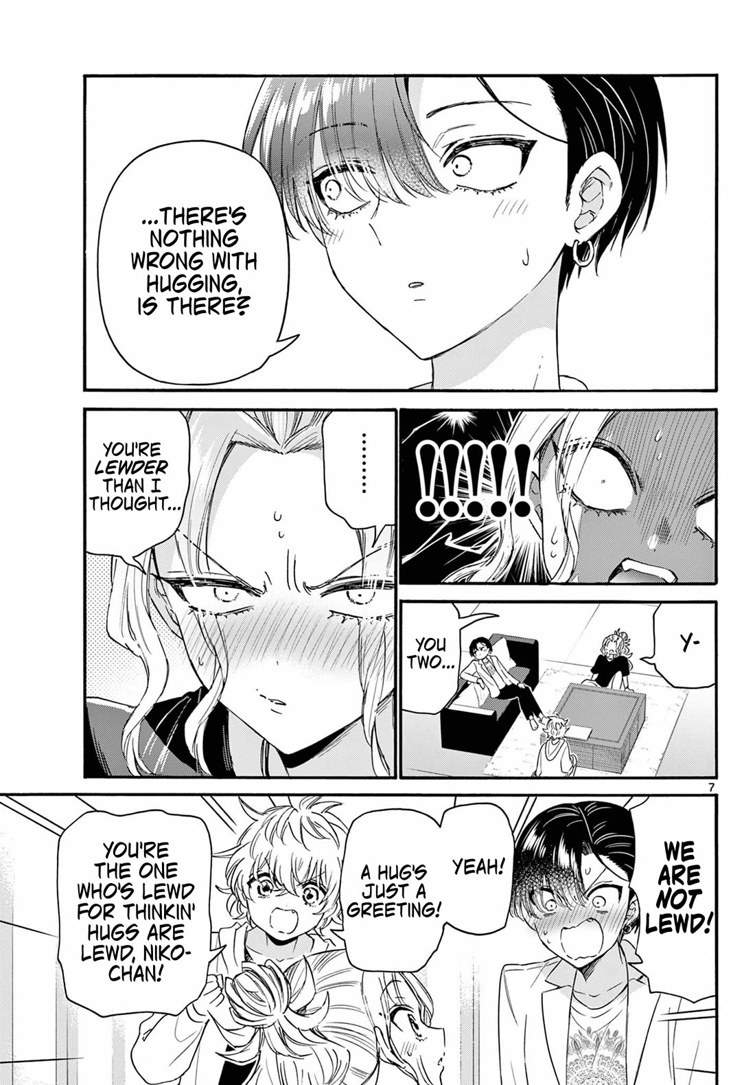 Mikadono Sanshimai wa Angai, Choroi chapter 128 page 7