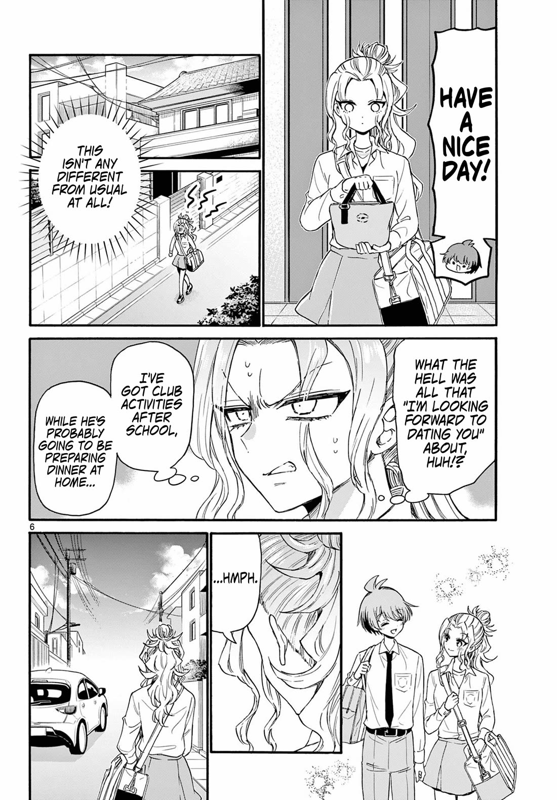 Mikadono Sanshimai wa Angai, Choroi chapter 129 page 6